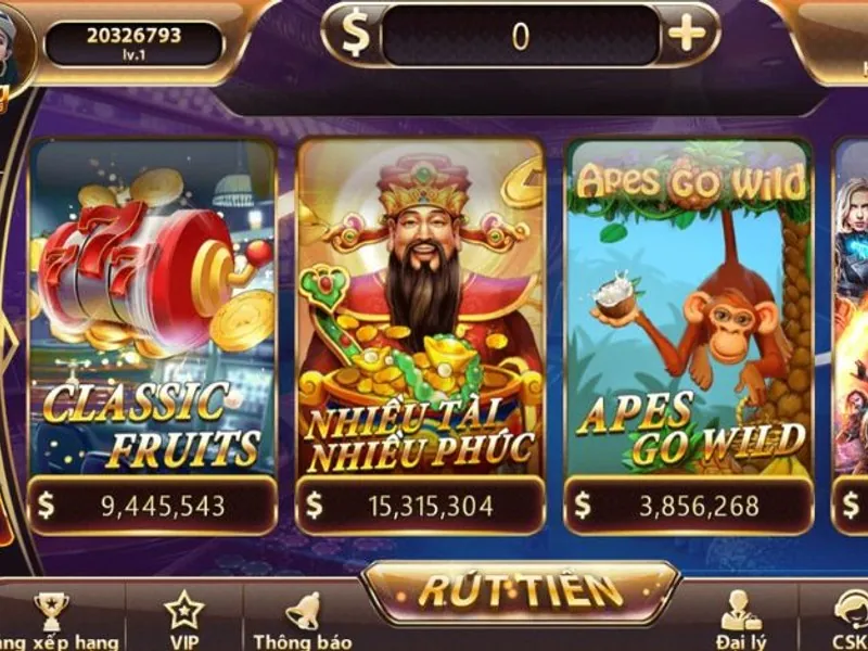 Hình ảnh các trò chơi Slot game tại PG66 với biểu tượng jackpot và vòng quay may mắn.