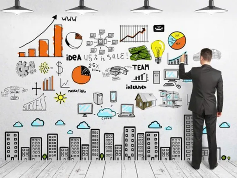 Hình ảnh biểu đồ phân tích xu hướng và đưa ra quyết định