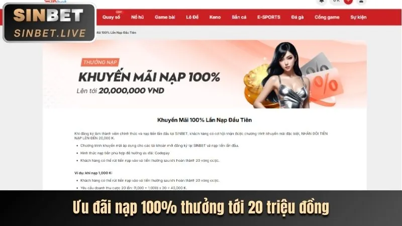 Thưởng Nạp Lần Đầu PG66